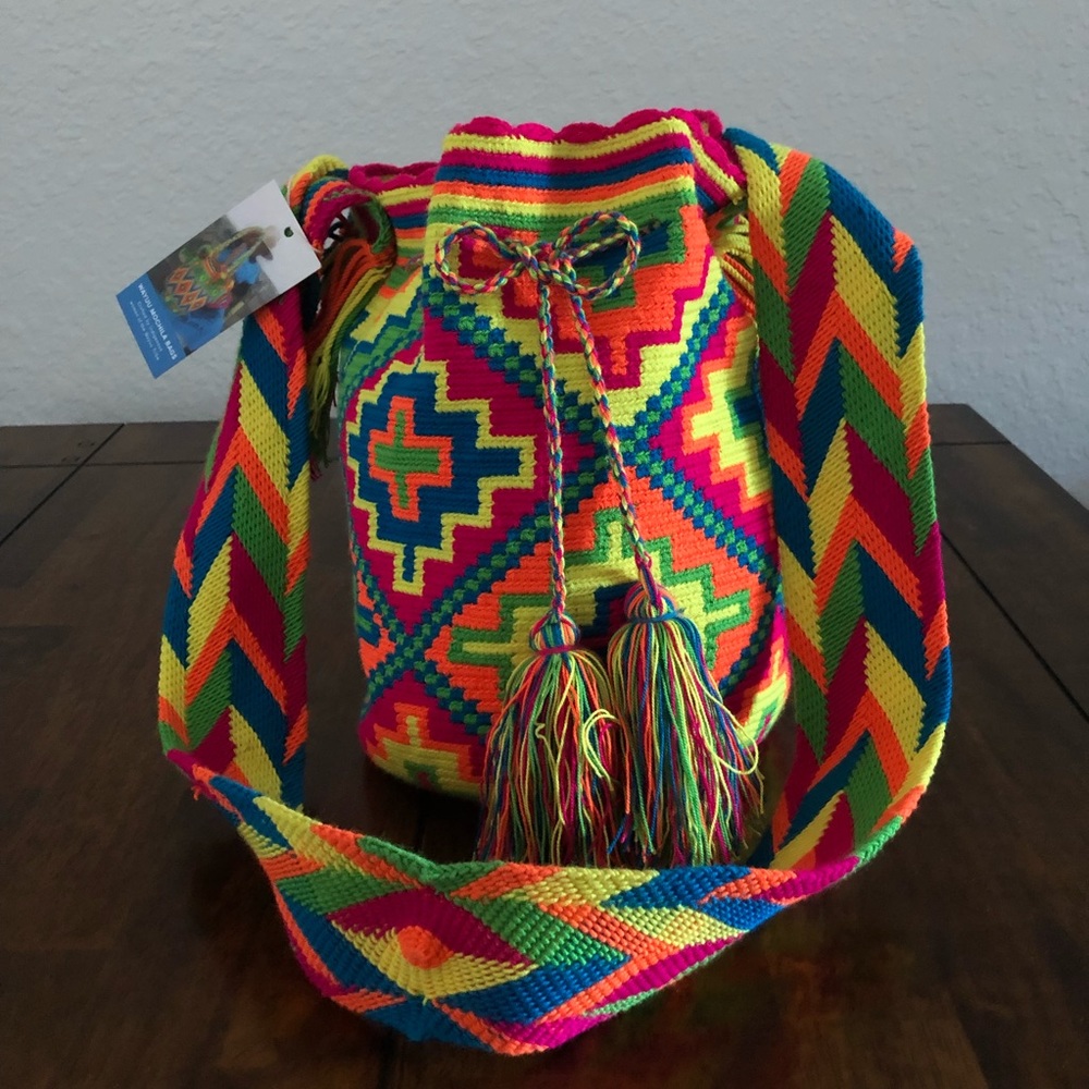 Wayuu Tribe Mochila 100% Handwoven